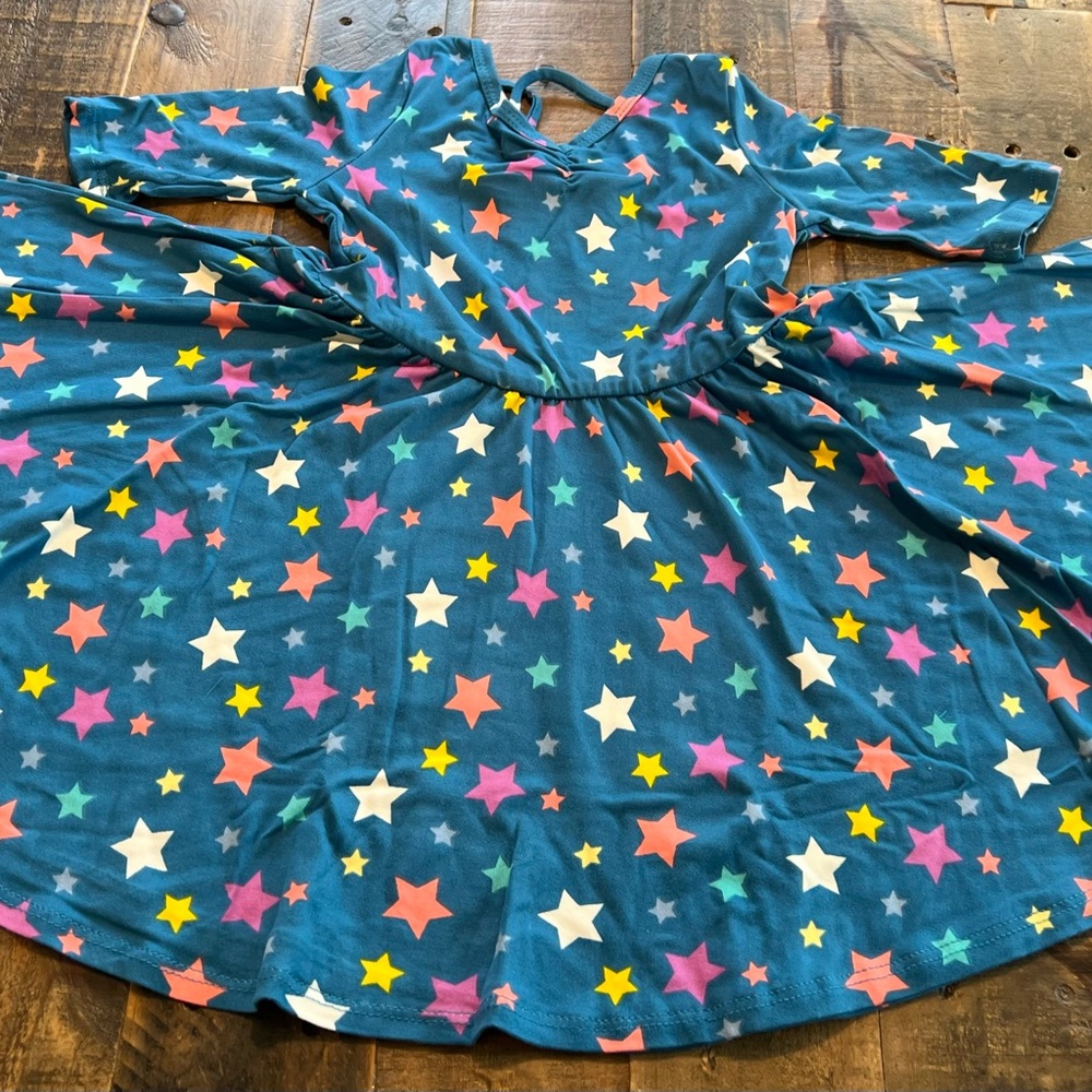 Dot Dot Smile size 5/6 - 8/10 girls Star Ballerina Twirl dress New